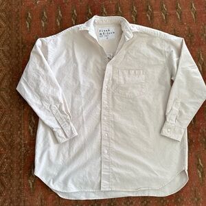 Frank & Eileen Shirley Cream Button Down Shirt